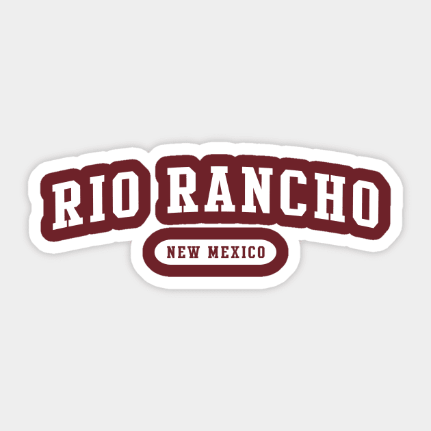 Rio Rancho, New Mexico Sticker by Novel_Designs